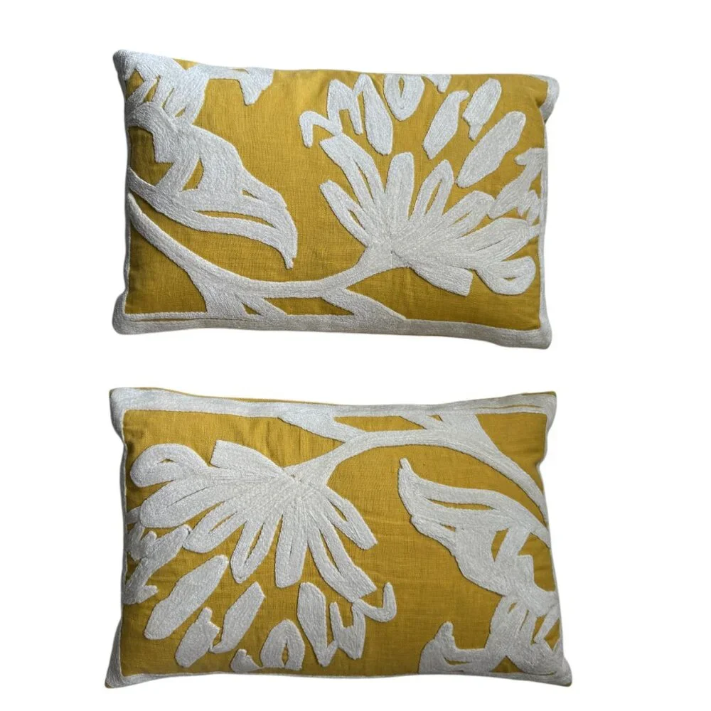 Crate & Barrel Briar Pillows 18
